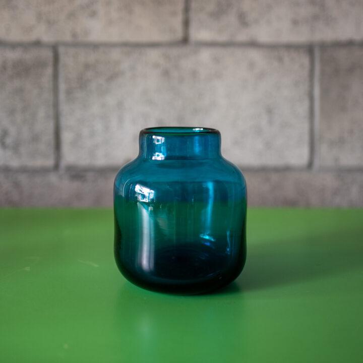 CLAUDE MORIN – Blue Glass Vase
