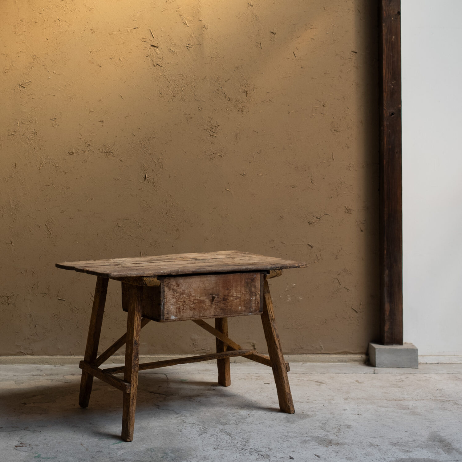 Spanish Antique Desk with Drawer