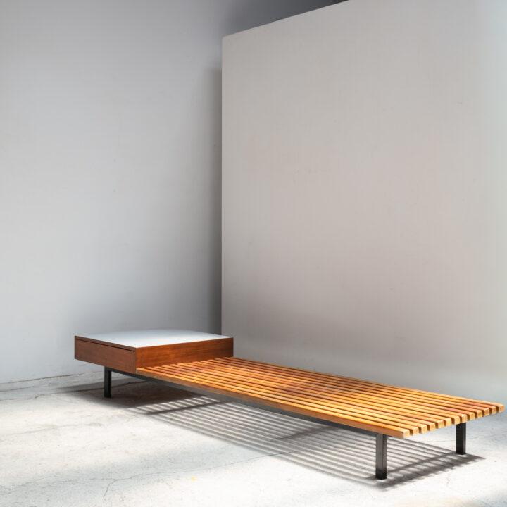 CHARLOTTE PERRIAND – Low Bench with Drawer