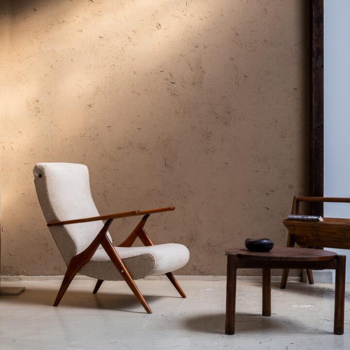 Italian Modern Adjustable Lounge Chair