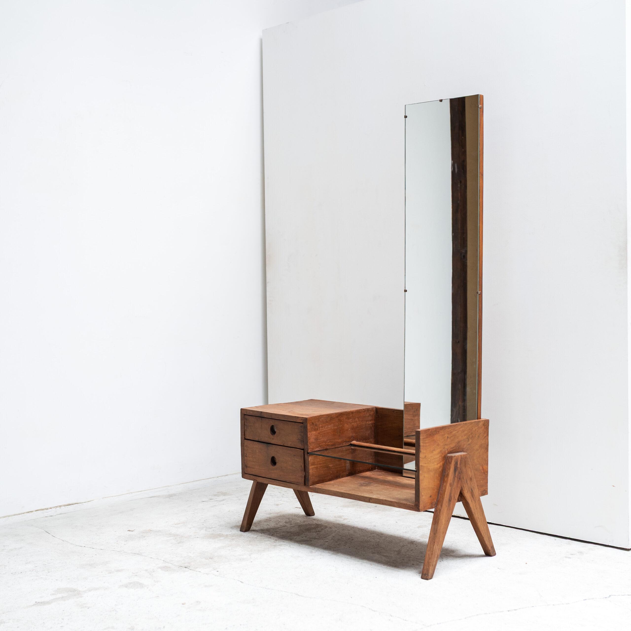 Pierre Jeanneret, dressing table,ドレッサー,ジャンヌレ,ミラー,mirror
