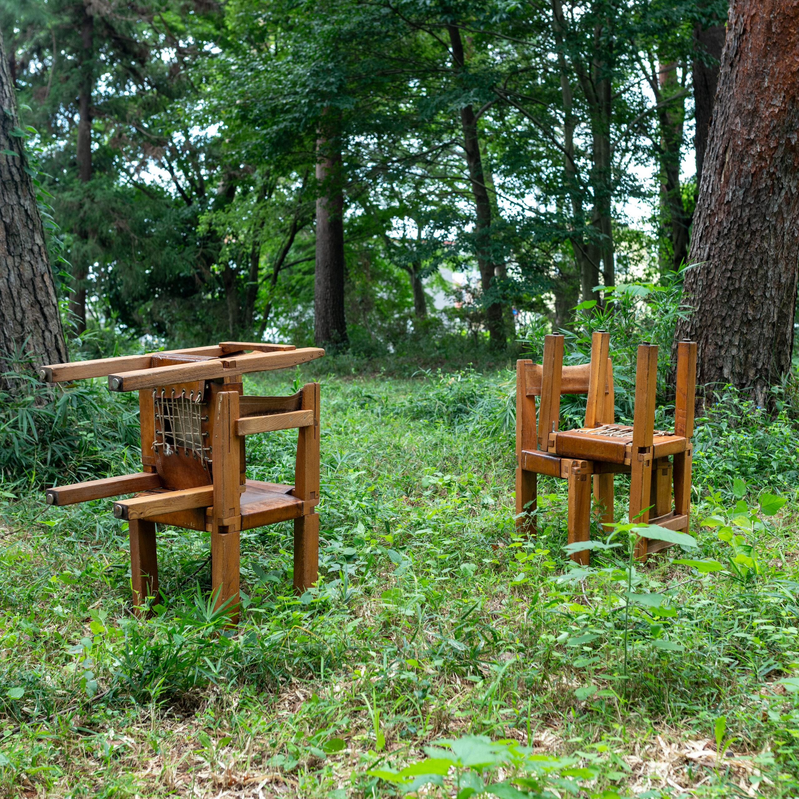 Pierre Chapo, chair set