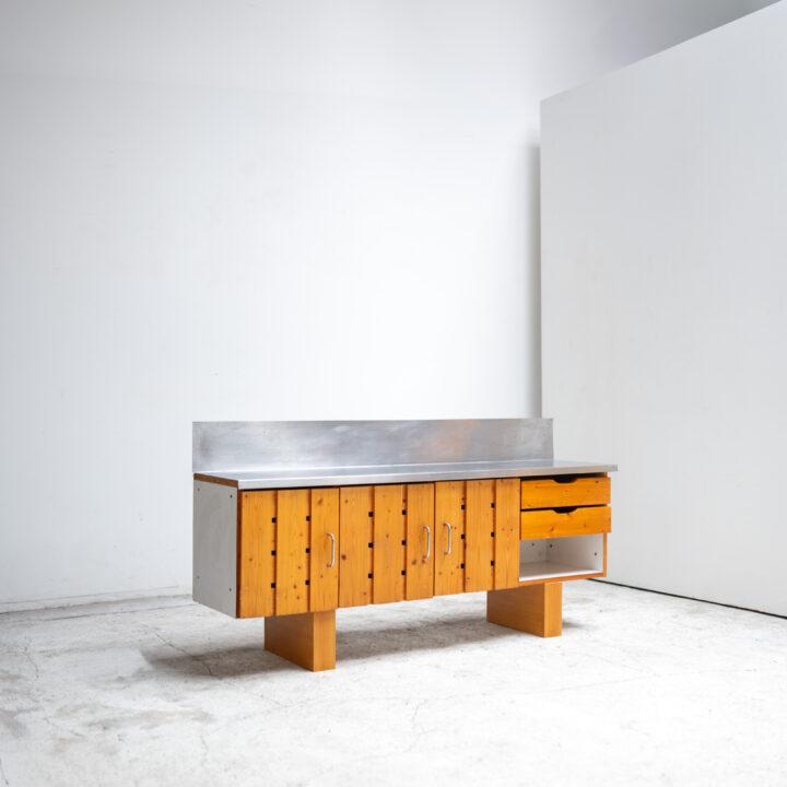 CHARLOTTE PERRIAND – Sideboard with Metal Top