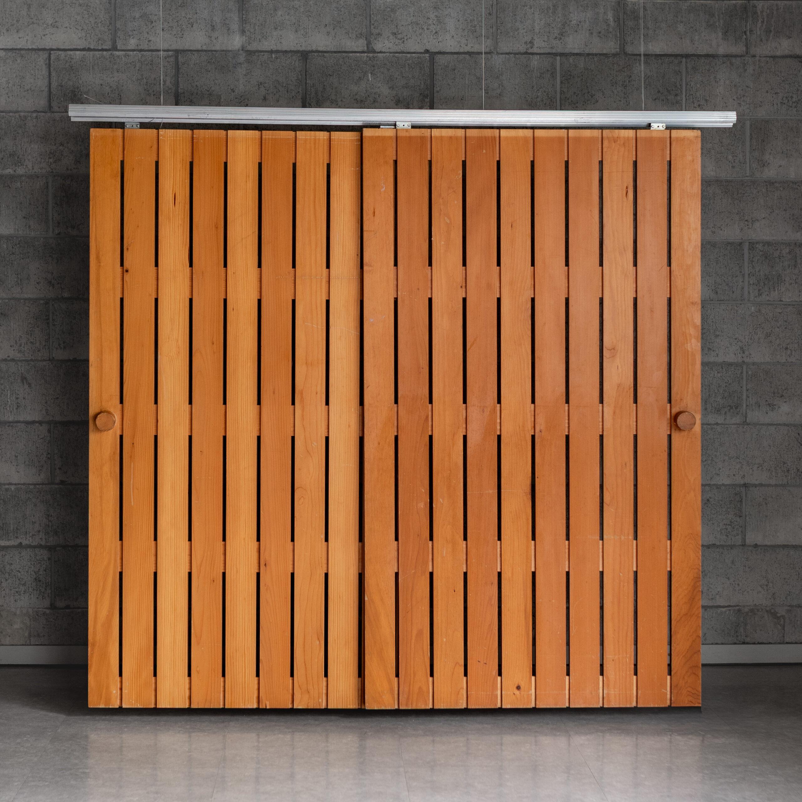 Charlotte Perriand, sliding door