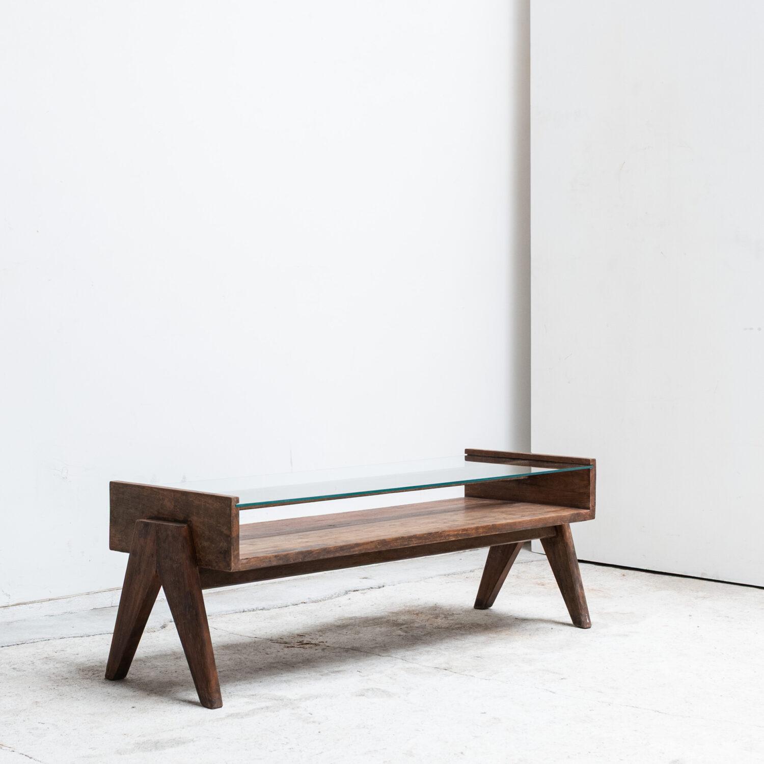 PIERRE JEANNERET – Glass Table