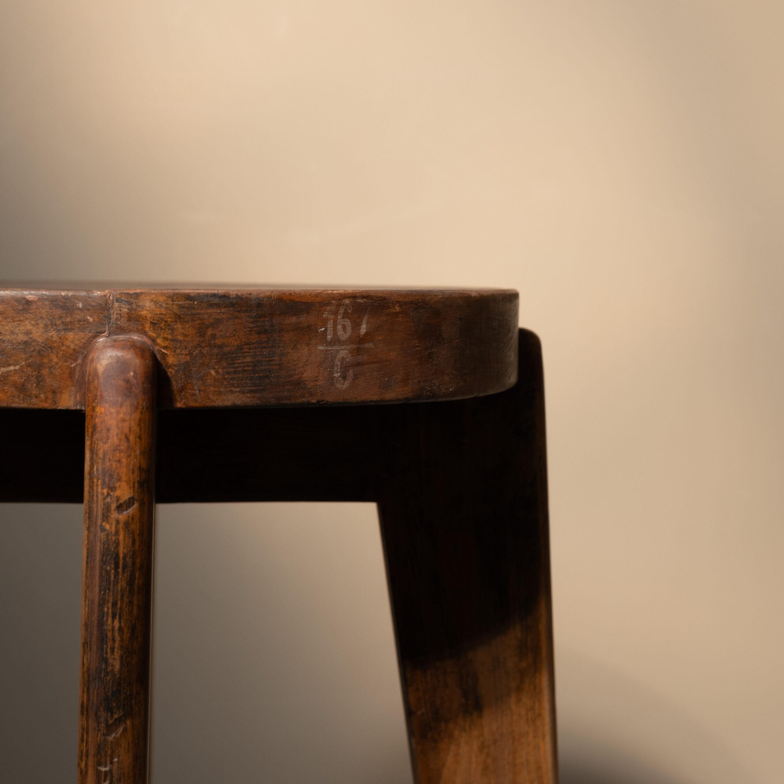 Pierre Jeanneret, high stool