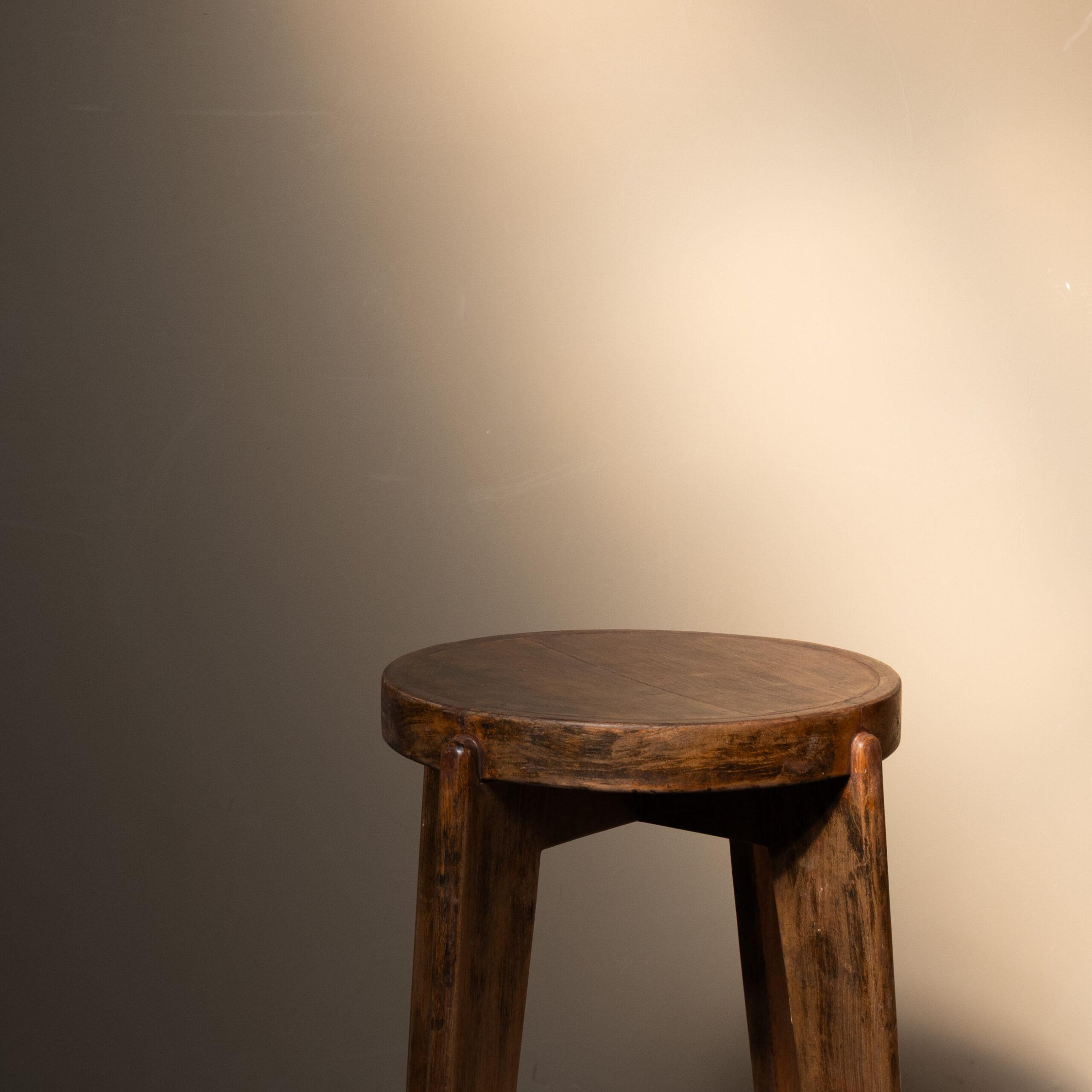 Pierre Jeanneret, high stool