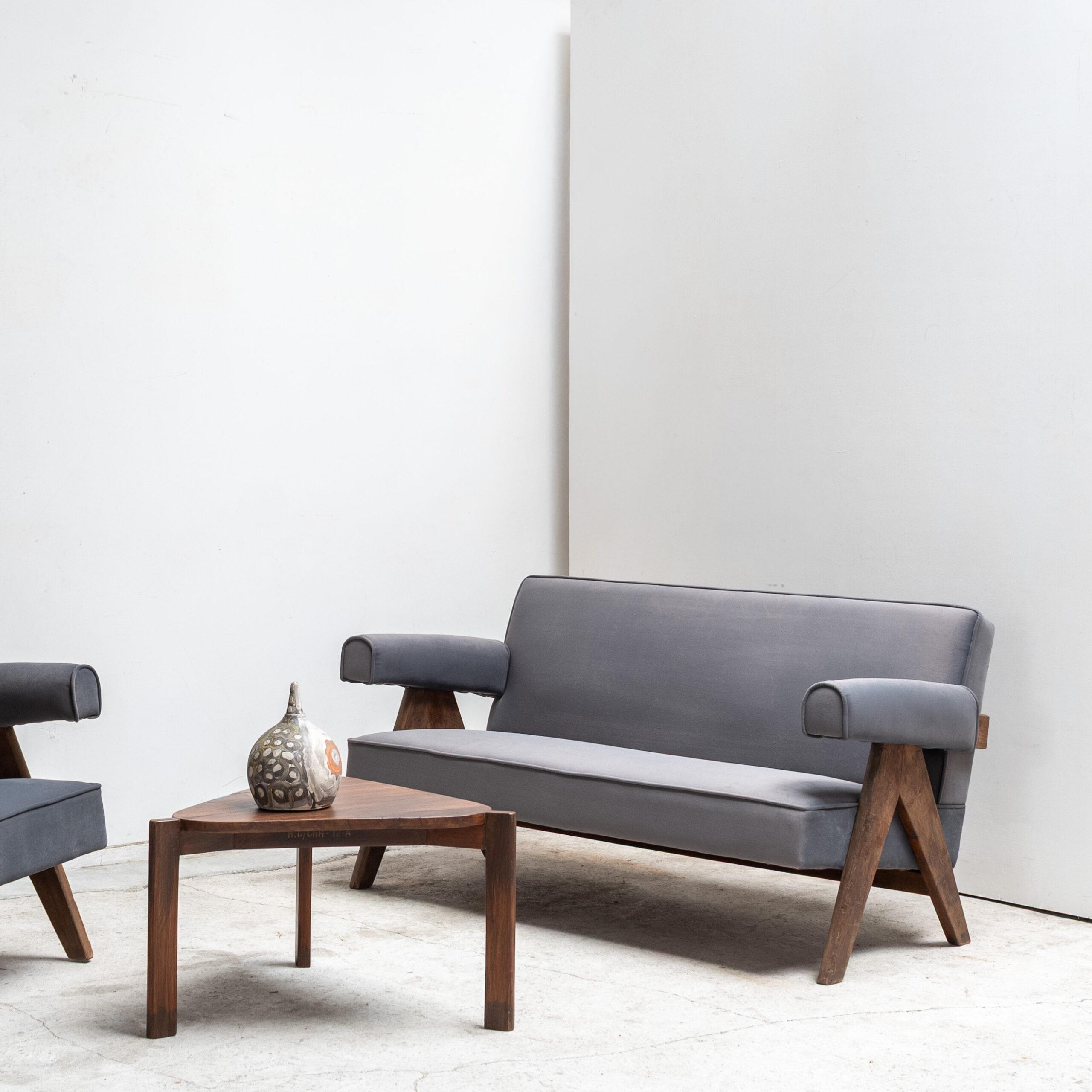 Jeanneret, two seat sofa