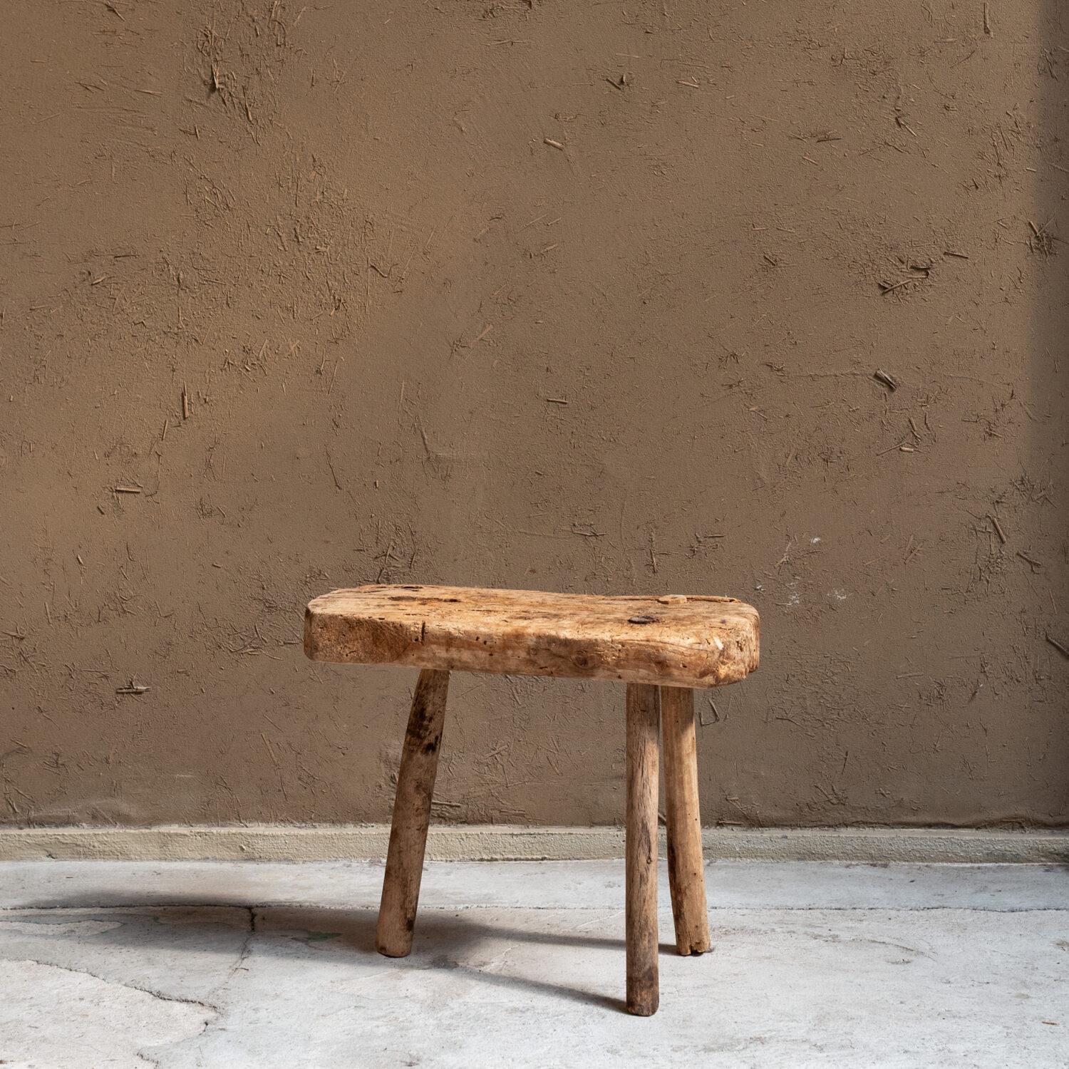 Primitive Wooden Stool