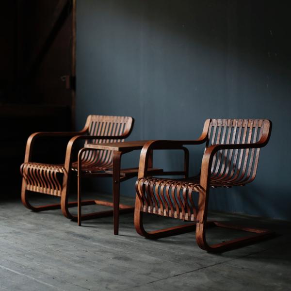 Ubunji Kidokoro – Bamboo Chair and Side Table