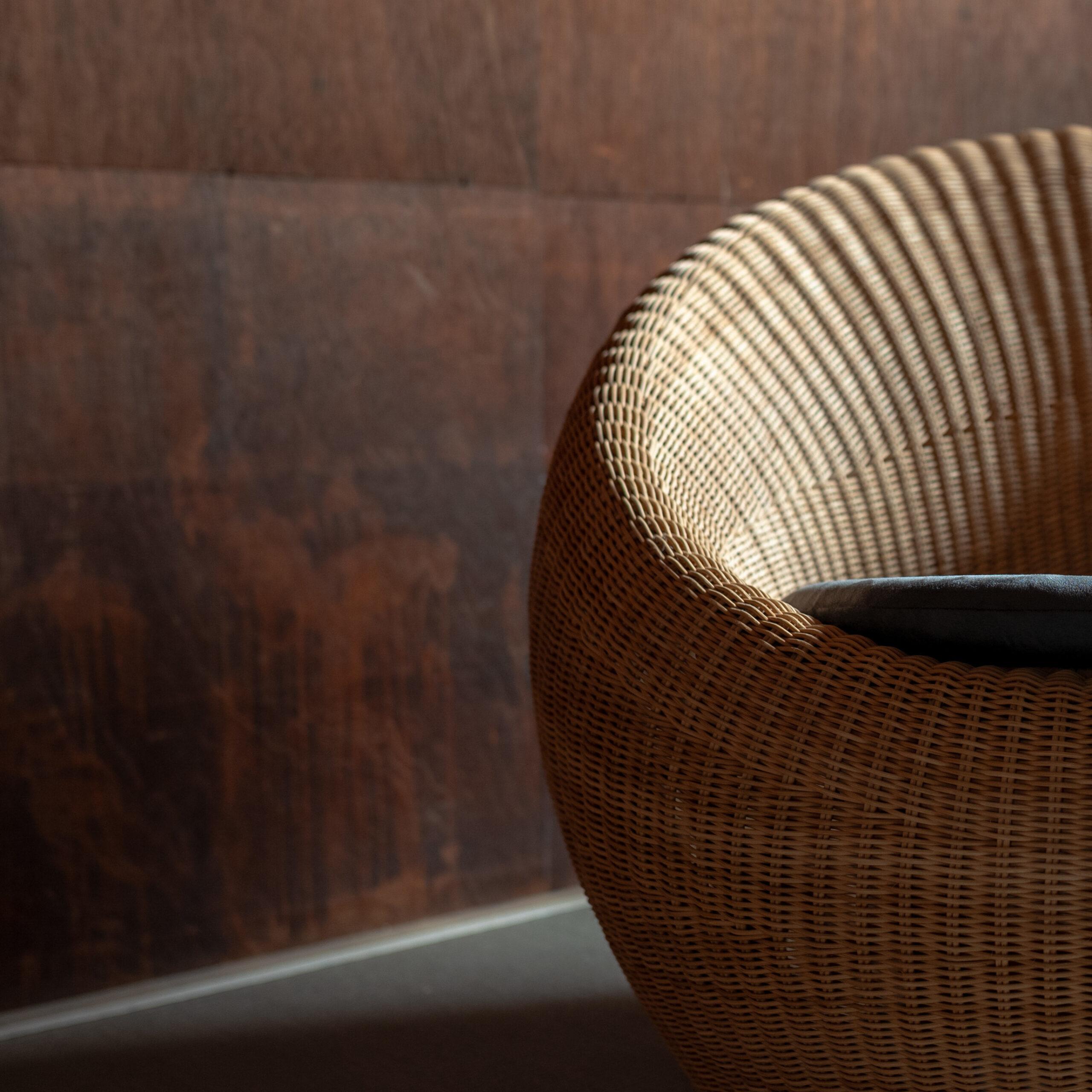 Isamu Kenmochi, rattan chair